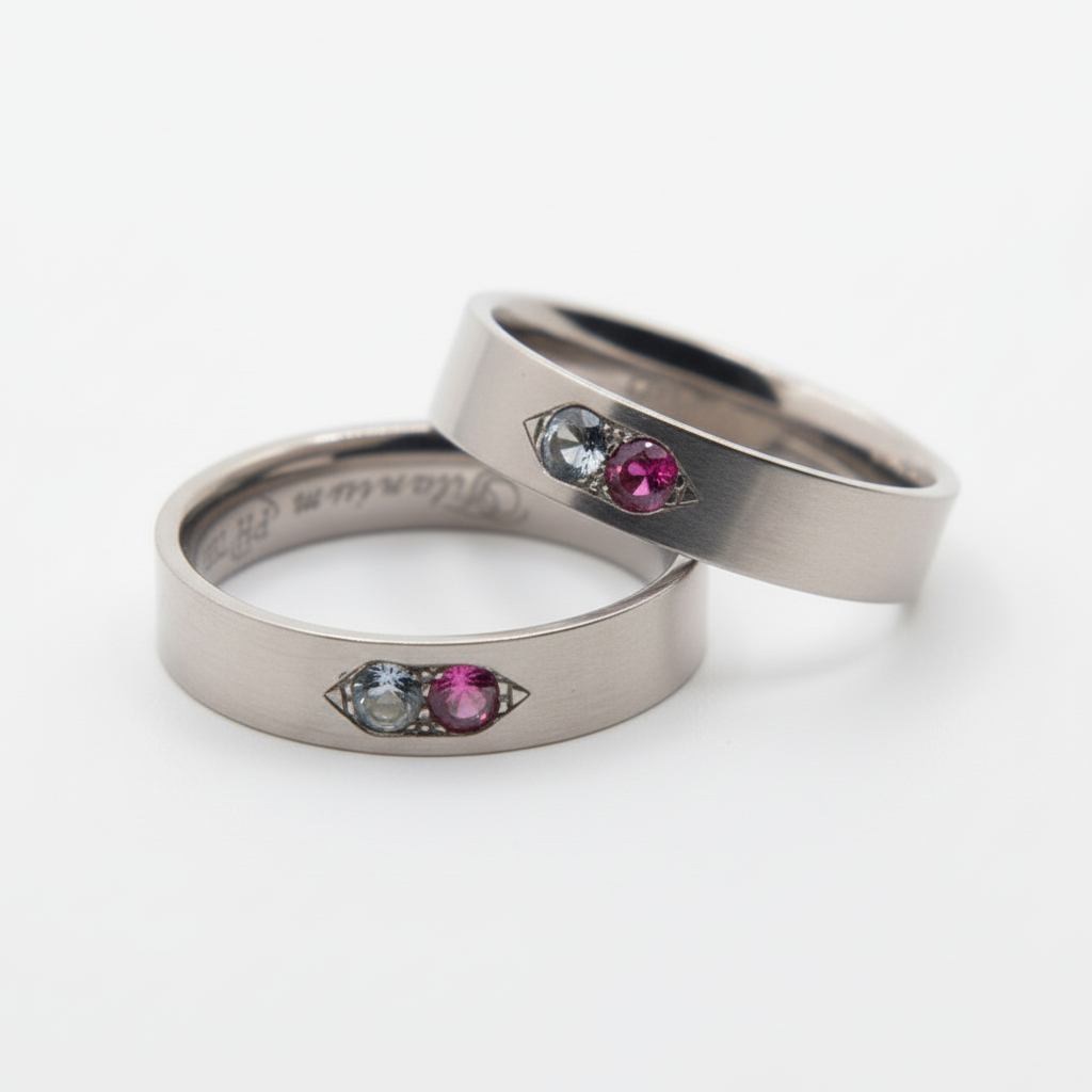 Father & Son Duo Rings