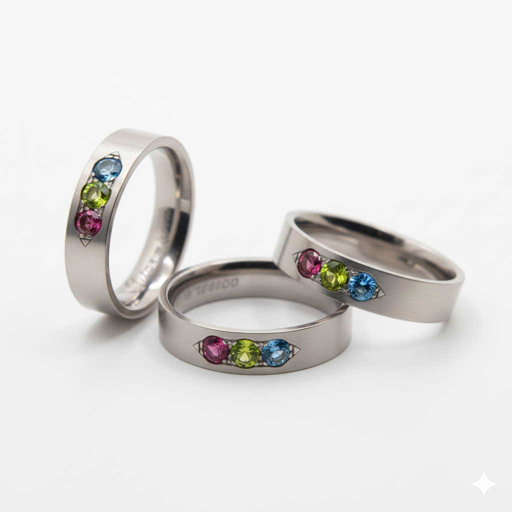 Grandad, Father & Son Rings