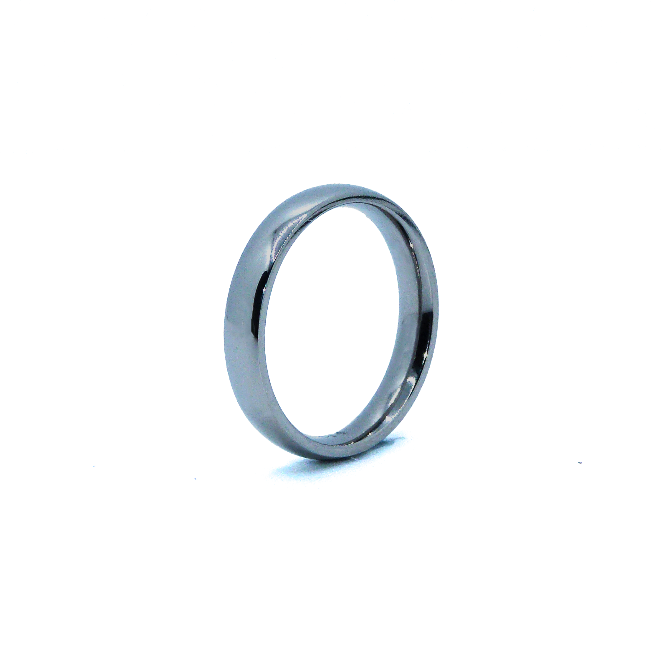4mm D Shaped Tantalum Ring
