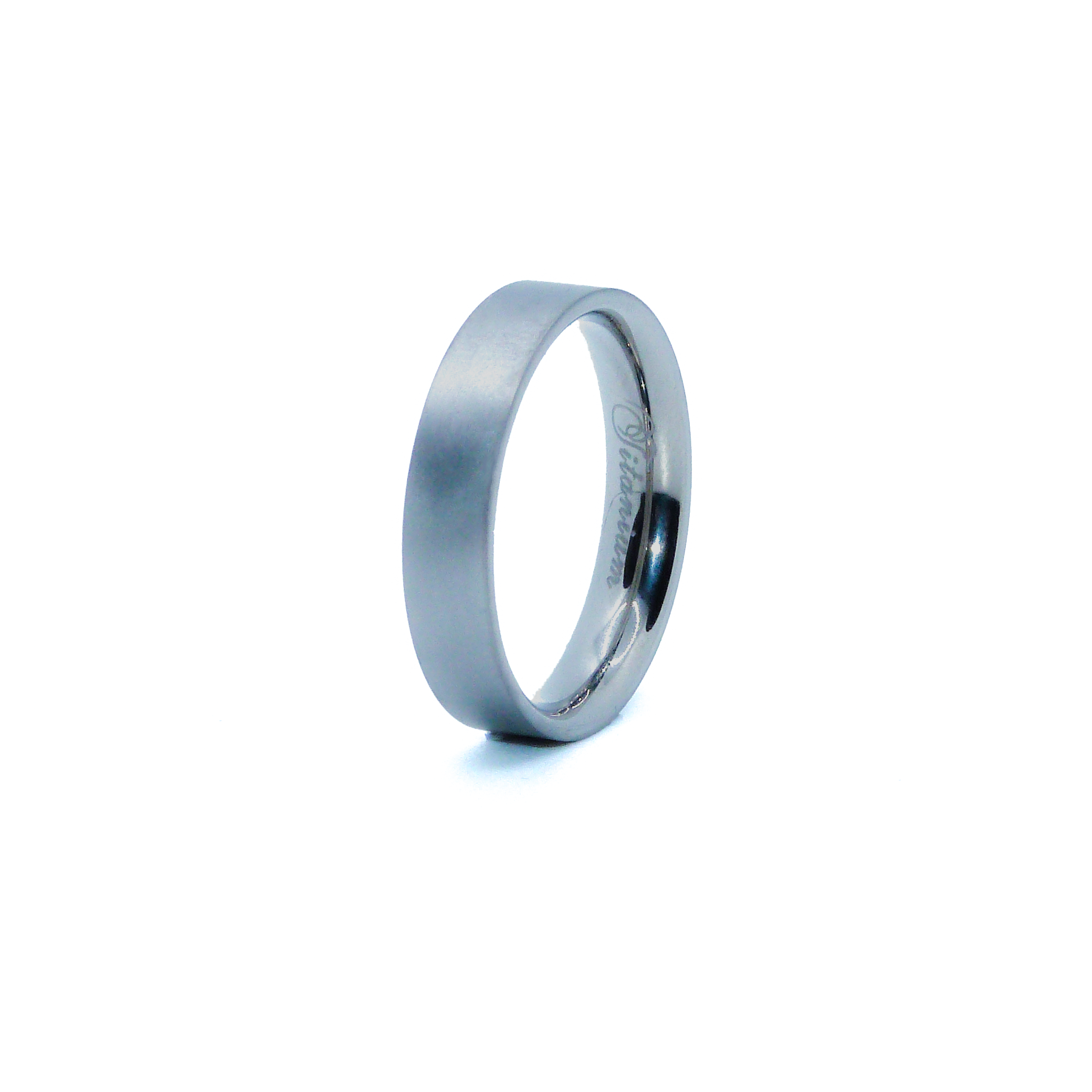5mm Flat Shaped Tantalum Ring
 view 2