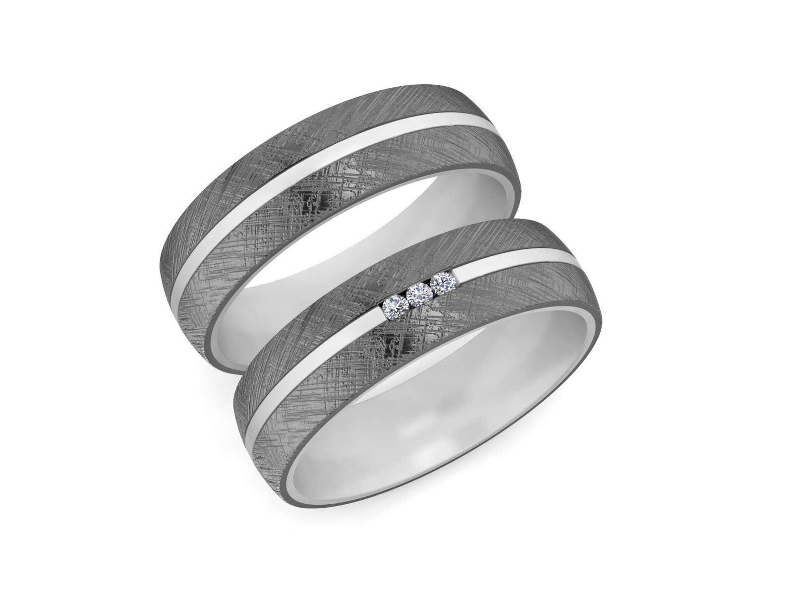 6MM Infusion Titanium-carbide ring view 2