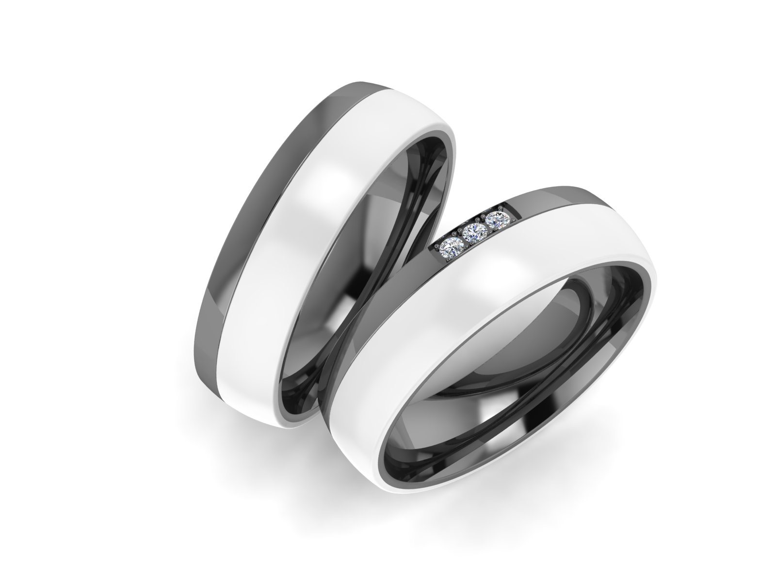 6mm Infusion Titanium-Carbide Candidus Ring