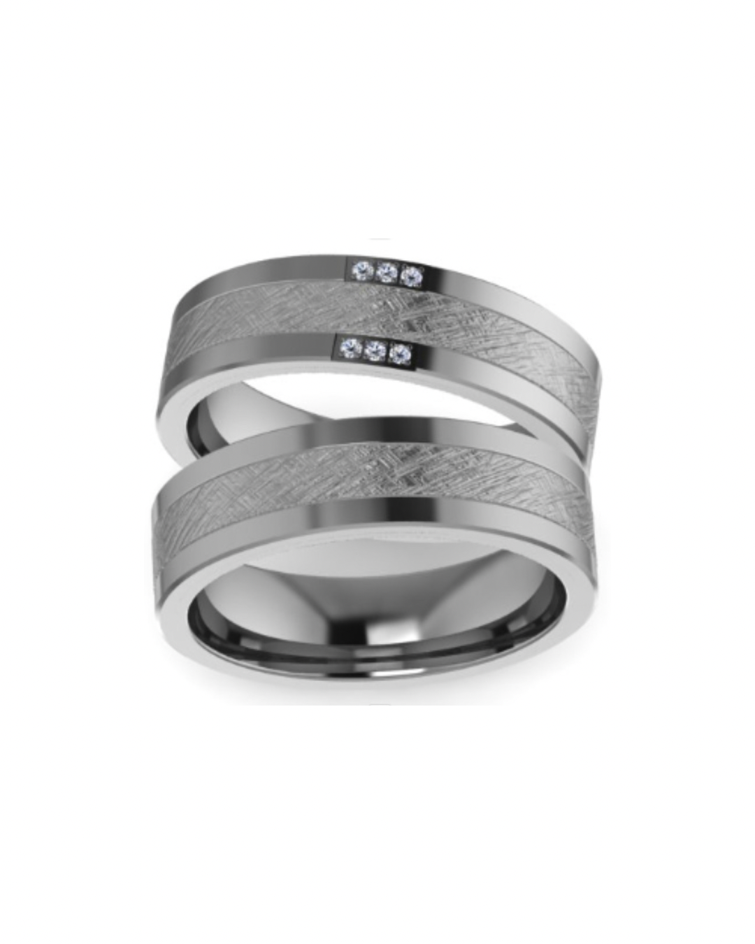 6mm Infusion Titanium - Tantalum Ring