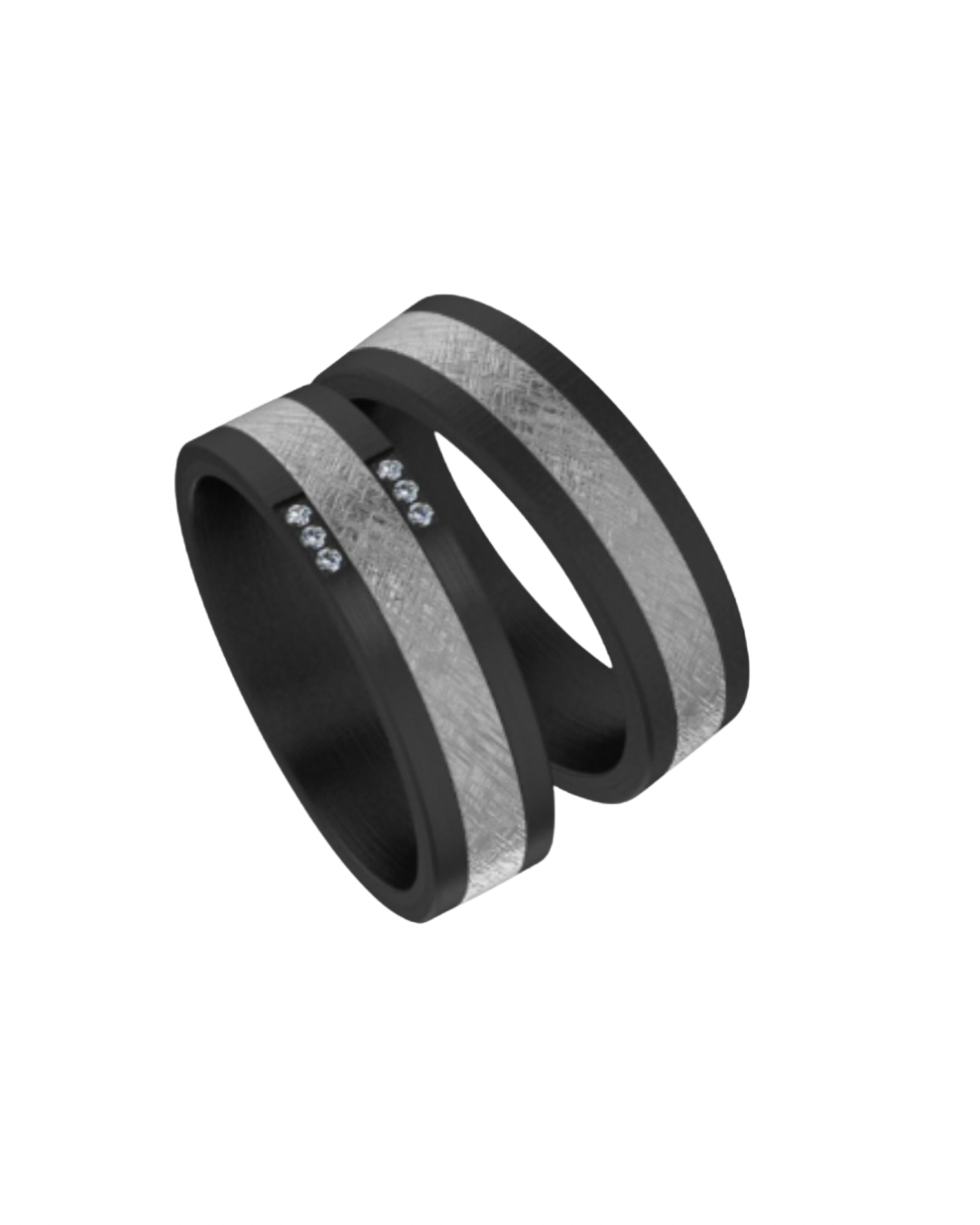 6mm Infusion Titanium-Tantalum Black Zirconium Ring
