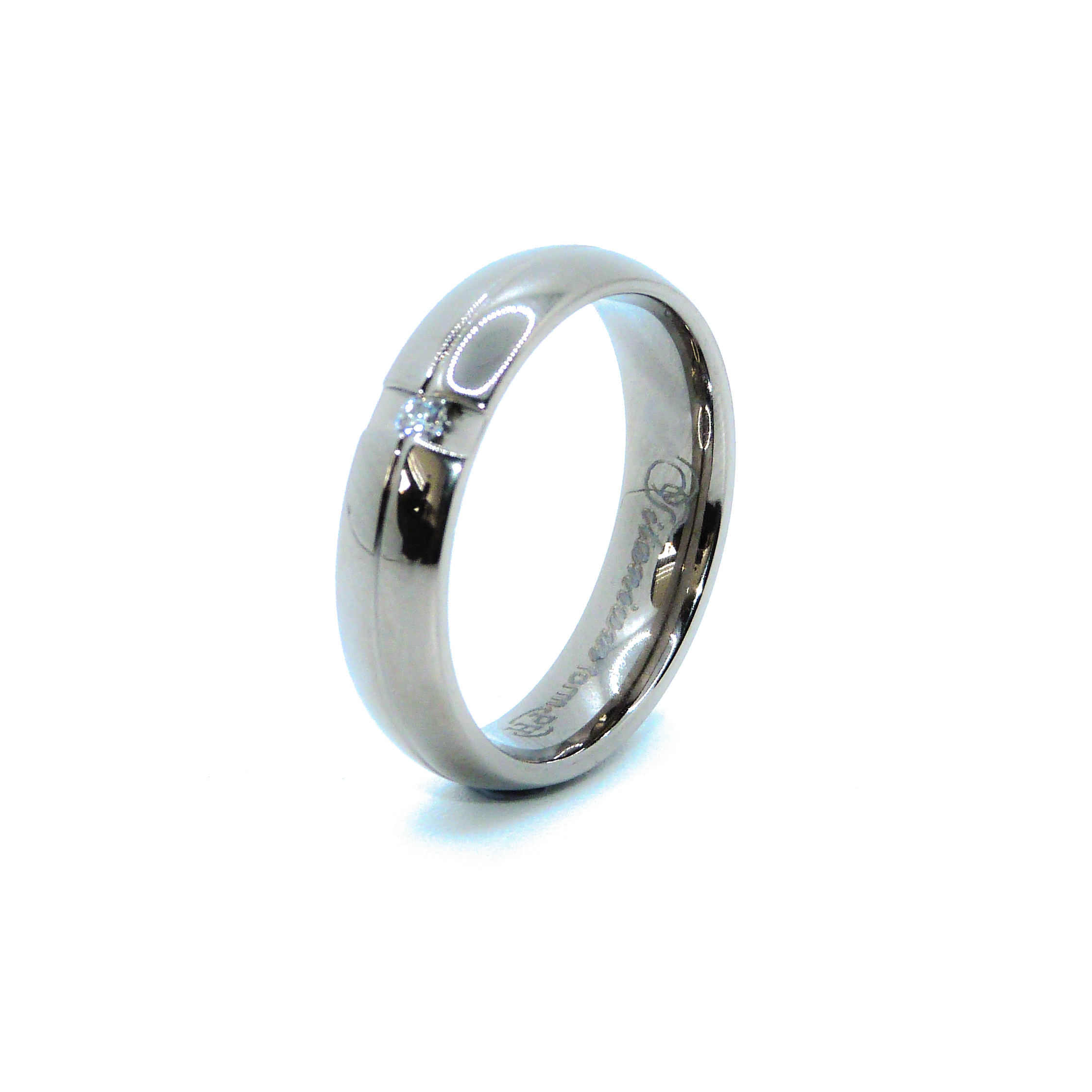 6mm Wide Soft Court Shape Ring